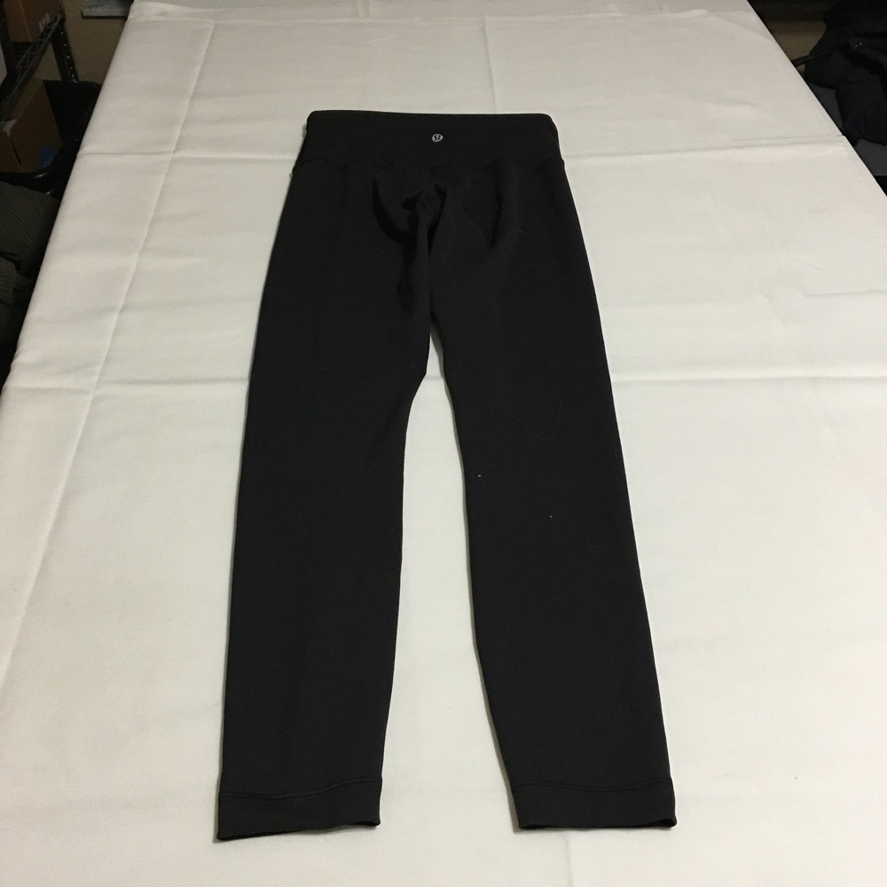 Lululemon Wunder Train High-Rise Leggings 25" Womens Size 6 Black
